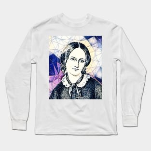 Emily Bronte Portrait | Emily Bronte Artwork 14 Long Sleeve T-Shirt